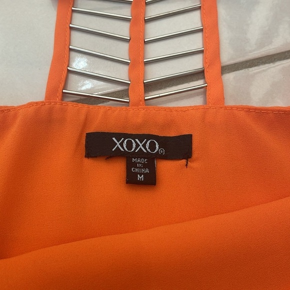 XOXO Orange Summer Top - Picture 4 of 7